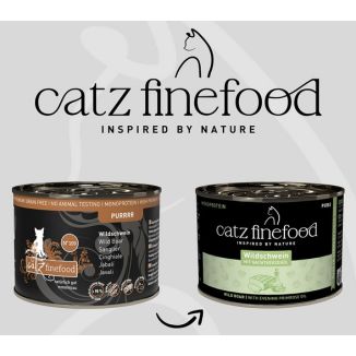 Catz Finefood Purrrr N.109 Dzik Puszka 200G