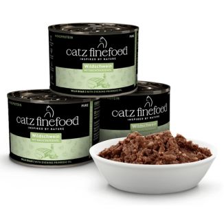 Catz Finefood Purrrr N.109 Dzik Puszka 200G