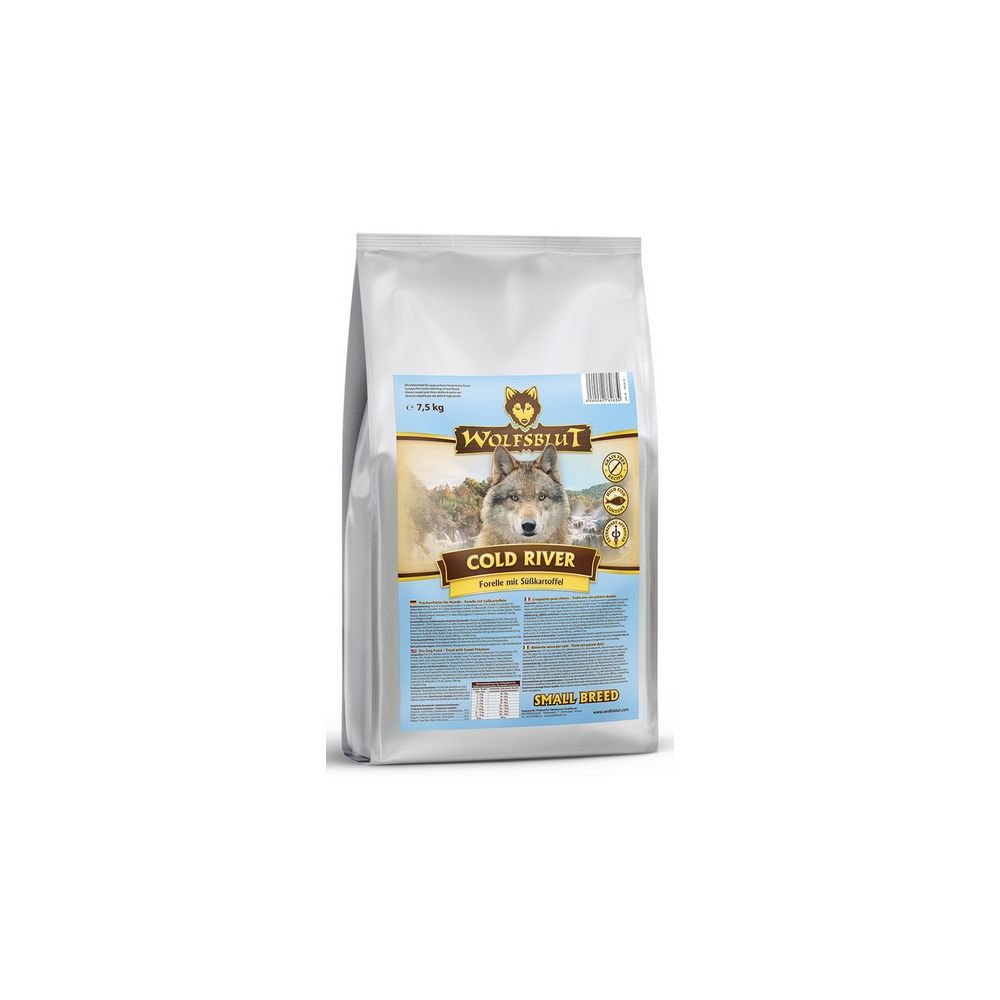 Wolfsblut Dog Cold River Small - Pstrąg I Bataty 7,5Kg