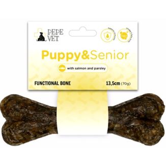 Paka Zwierzaka Pepe Vet Kość Funkcjonalna Puppy & Senior 13,5Cm