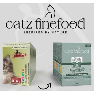 Catz Finefood Classic Collection Ii Saszetki Multipack 12X85G
