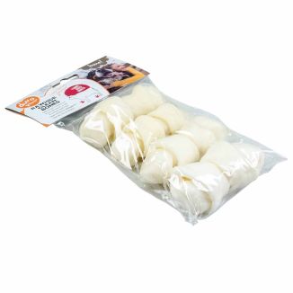 Duvo+ Gryzak Kość Wiązana Biała  9Cm/     4Szt        / 6/ 36