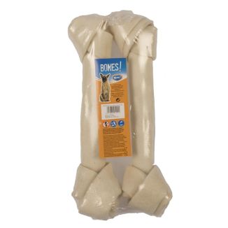 Duvo+ Kość Wiązana Skóra Wołowa 27cm 2szt – Gryzak XXL dla Psa