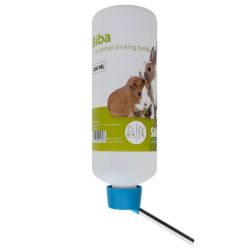 Savic Biba duże poidełko dla królika 1000ml z metalowym ustnikiem kulkowym i uchwytem mocującym