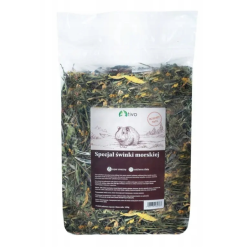 Tivo Specjał 1kg - naturalna mieszanka ziół z witaminą C dla kawii domowej, opakowanie z widocznymi suszonymi roślinami
