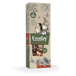 Witte Molen Country kolby dla gryzoni i królika z papają i hibiskusem 2 sztuki - wypiekany przysmak 110g