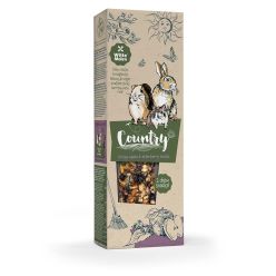 Witte Molen Country kolby dla gryzoni i królika z jabłkiem i czarnym bzem 2 sztuki - wypiekany przysmak 110g