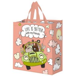 Torba Wesoły Samochodzik 14L Brzoskwiniowy