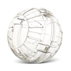 Savic Runner duża kula do biegania dla gryzoni 25cm - transparentna kula spacerowa dla szczura i koszatniczki