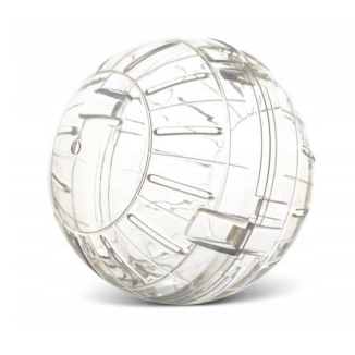 Savic Runner średnia kula do biegania dla chomika syryjskiego 18cm - przezroczysta kula spacerowa