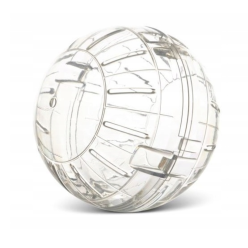 Savic Runner średnia kula do biegania dla chomika syryjskiego 18cm - przezroczysta kula spacerowa