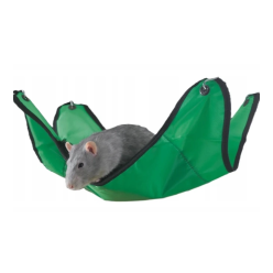 Savic Hamak Relax Standard nylonowe wiszące legowisko dla szczura i fretki na metalowych łańcuszkach