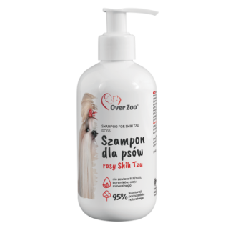 Over Zoo Szampon dla psów rasy Shih Tzu z olejkiem z awokado i kaszmirem 250ml
