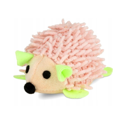 Barry King Jeż pluszowy zabawka dla kota 8,5cm do noszenia w pysku różowy