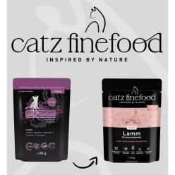 Catz Finefood Pure (Purrrr N.111) Jagnięcina Saszetka 85G