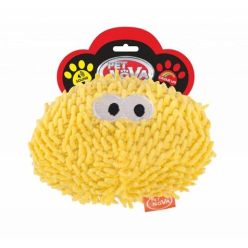 Pet Nova Moppyball kolorowa piłka pluszowa dla psa z frędzelkami i piszczałką 11cm