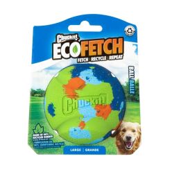 Chuckit! EcoFetch Ball L ekologiczna piłka dla psa z recyklingu 7,5cm unikalny wzór