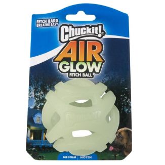 Chuckit! Max Glow Air Fetch Ball M świecąca ażurowa piłka dla psa 6,5cm ułatwiająca oddychanie