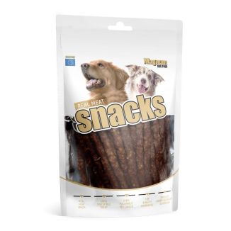 Magnum Patyczki z kaczką i ryżem miękki przysmak dla psa opakowanie 250g lekkostrawne