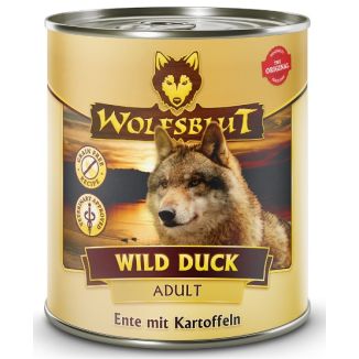 Wolfsblut Dog Wild Duck - Kaczka I Ziemniaki Puszka 800G