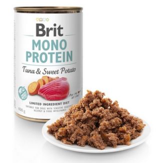 Brit Mono Protein Tuna & Sweet Potato Puszka 400G