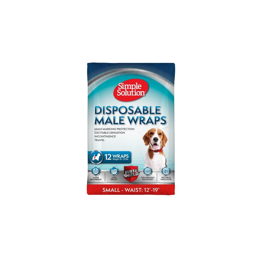 Simple Solution Pieluchy Pies S Jednorazowe 12Szt