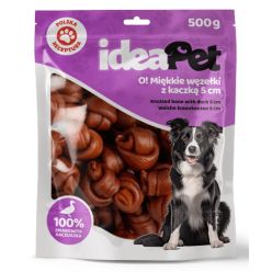 Ideapet Miękkie Węzełki Z Kaczką 5Cm 500G