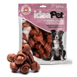 Ideapet Miękkie Węzełki Z Jagnieciną 5Cm 500G