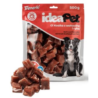 Ideapet Kostka Z Wołowiną I Rybą 500G
