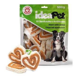 Ideapet Serduszka Królikiem 500G