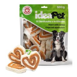 Ideapet Serduszka Królikiem 500G