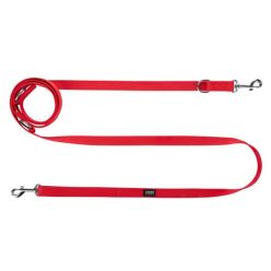 Chaba Smycz Taśma Regulowana S 10Mm/260Cm Czerwona