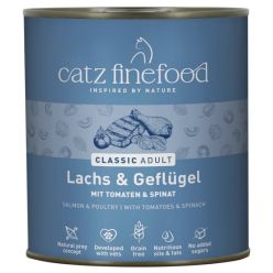 Catz Finefood Classic N.05 Łosoś I Drób Puszka 800G