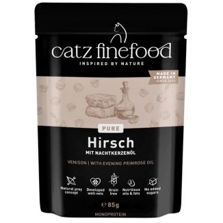 Catz Finefood Purrrr N.121 Jeleń Saszetka 85G