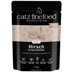 Catz Finefood Purrrr N.121 Jeleń Saszetka 85G