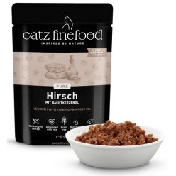 Catz Finefood Purrrr N.121 Jeleń Saszetka 85G