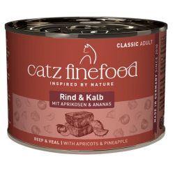 Catz Finefood Classic N.07 Wołowina I Cielęcina Puszka 200G