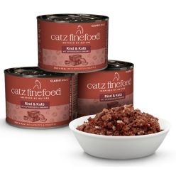 Catz Finefood Classic N.07 Wołowina I Cielęcina Puszka 200G