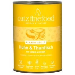 Catz Finefood Classic N.25 Kurczak I Tuńczyk Puszka 400G