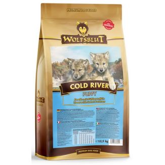 Wolfsblut Dog Cold River Puppy - Pstrąg I Bataty 12,5Kg
