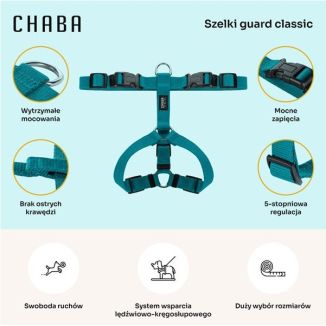 Chaba Szelki Guard Xl 3Cm Morskie