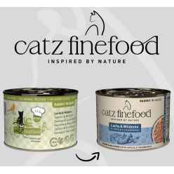 Catz Finefood Ragout In Sauce Łosoś I Dzika Kaczka (N.605) Puszka 190G