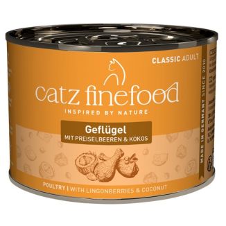 Catz Finefood Classic Drób (N.03)  Puszka 200G