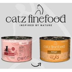 Catz Finefood Classic Drób (N.03)  Puszka 200G
