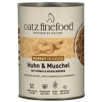 Catz Finefood Ragout N.613 Kurczak I Omułek Puszka 380G