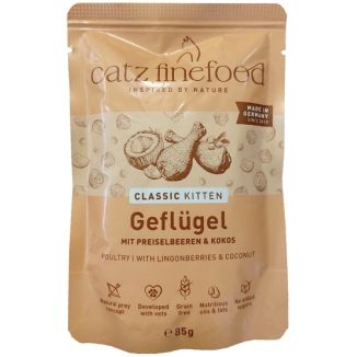Catz Finefood Classic Kitten Drób (N.03) Saszetka 85G