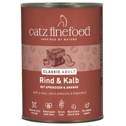 Catz Finefood Classic N.07 Wołowina I Cielęcina Puszka 400G