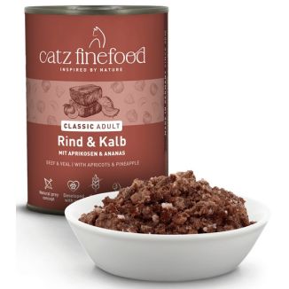 Catz Finefood Classic N.07 Wołowina I Cielęcina Puszka 400G