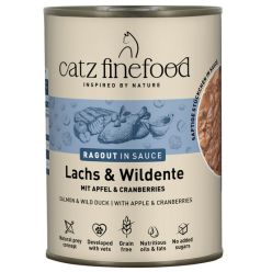 Catz Finefood Ragout N.605 Łosoś I Dzika Kaczka Puszka 380G