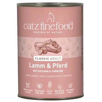 Catz Finefood Classic N.19 Jagnięcina I Konina Puszka 400G